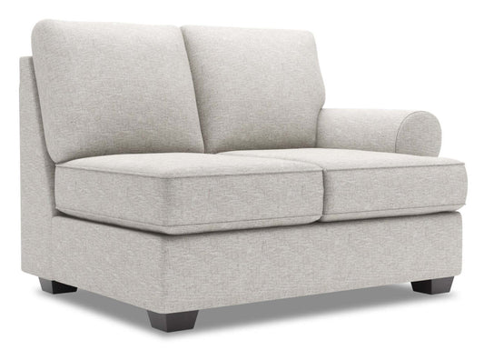 Canapé Lab Roll RAF Causeuse - Luxe Argent | Causeuse de droite Roll de la collection Sofa Lab - Luxe Argent | RO222793