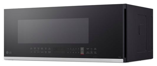 LG 1,3 Cu. Fort. Four à micro-ondes intelligent à profil bas avec cuisson par capteur - MVEF1337F | Quatre à micro-ondes à hotte intégrée intelligente à profil bas LG de 1,3 pi3 avec cuisson par capteur - MVEF1337F | MVEF133F