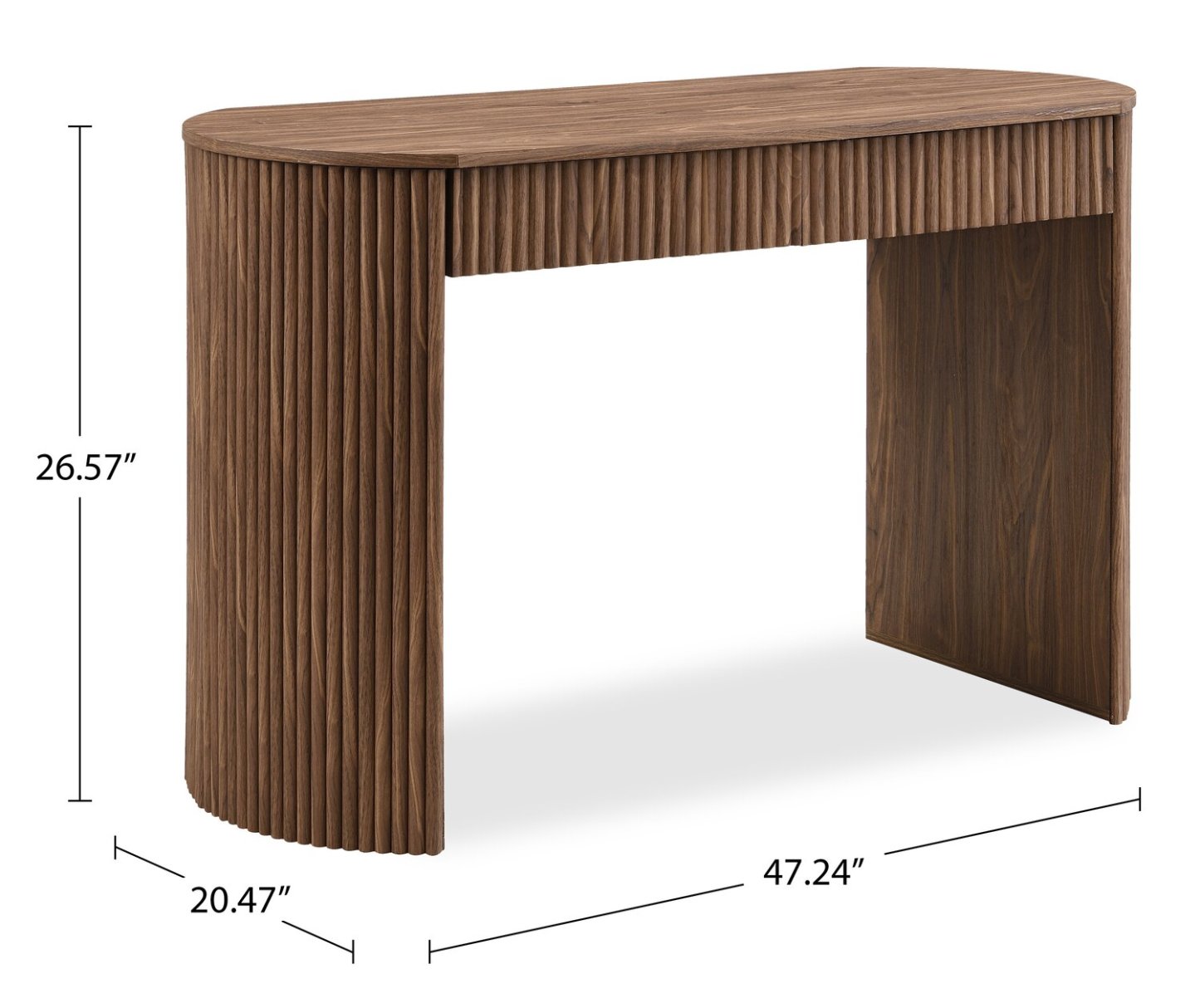 Briggs 47.24 Table de canapé avec rangement - Marron | Table de salon Briggs de 47,24 po avec rangement - brune | BRIGGSTB