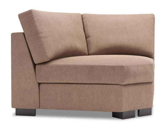 Coin incurvé pour canapé Lab Track - Pax Wicker | Fauteuil courbé en coin Track de la collection Sofa Lab - Pax Wicker | TR843349