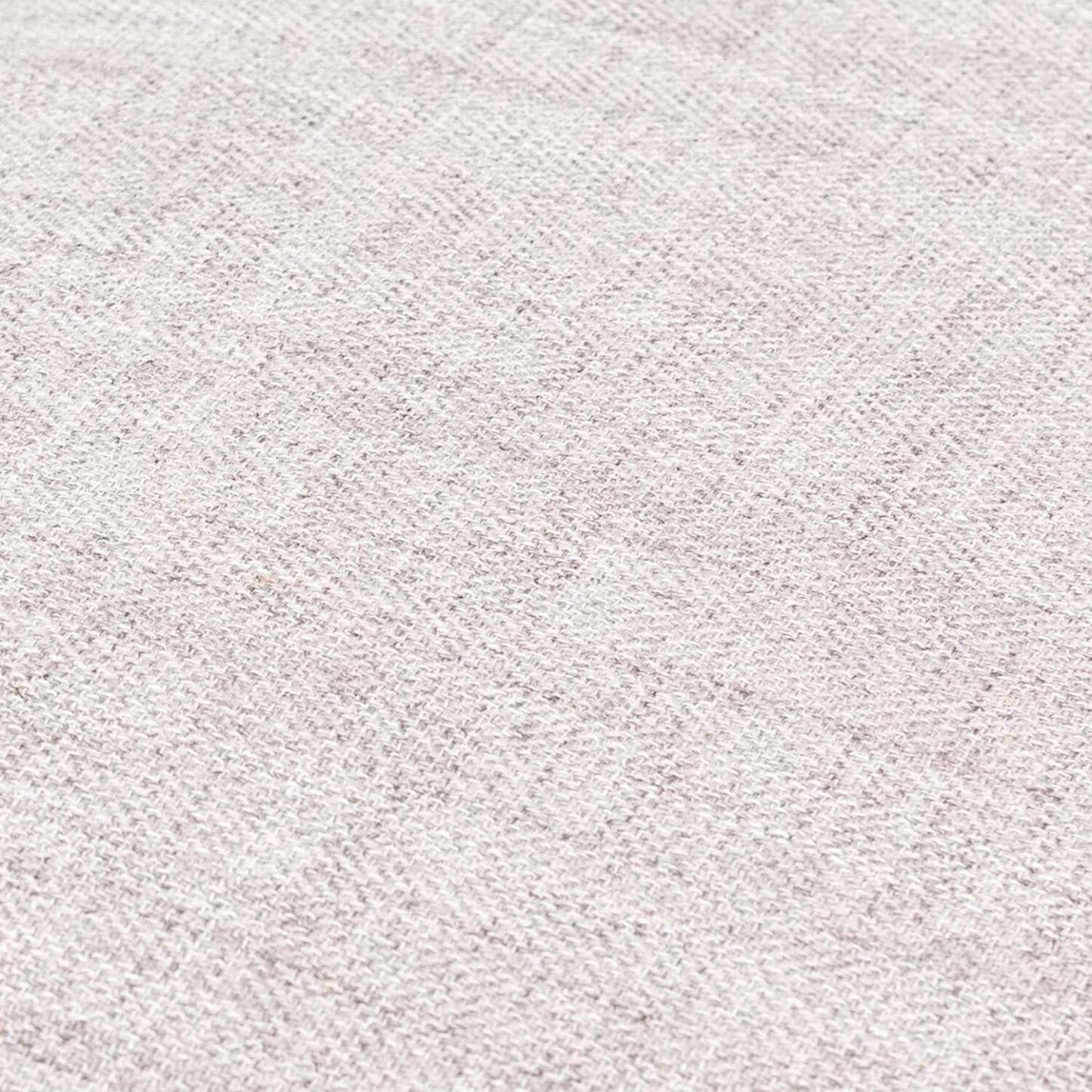 Kort & Co. Fauteuil Freeman 37 po en tissu d'apparence lin avec pattes en bois et coussin de dossier capitonné - blanc colombe