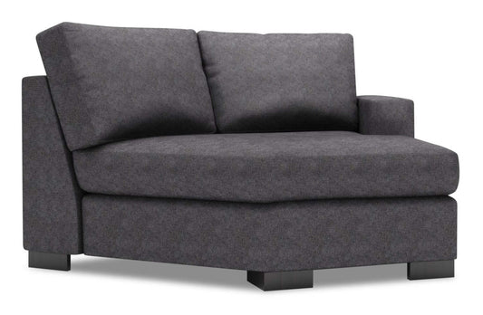 Sofa Lab Track RAF Cuddler - Luxury Charcoal | Fauteuil Cuddler de droite Track de la collection Sofa Lab - Luxury Charcoal | TR862993