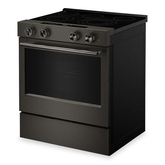 Cuisinière électrique KitchenAid de 30 po et de 5,3 pi³ - minerai noir - YKSES530SBE