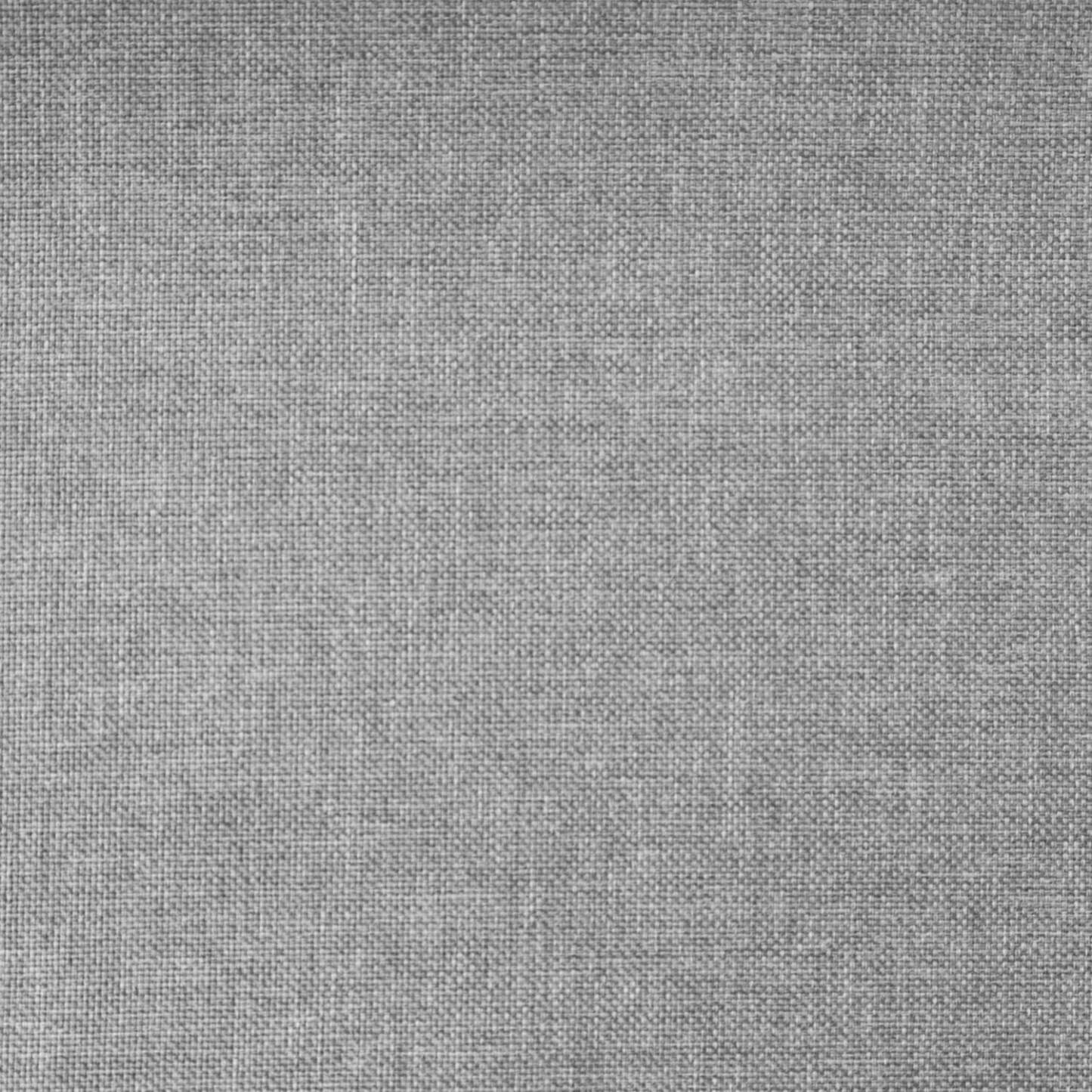 Lit rembourré Pearl en tissu gris avec tête de clou - Queen Size | Lit rembourré Pearl en tissu gris avec clous décoratifs - format grand lit