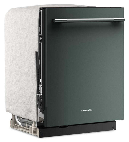 Lave-vaisselle KitchenAid de 24 po et de 44 dBA avec troisième panier 360° Max JetsMC - genièvre - KDTS724SJP