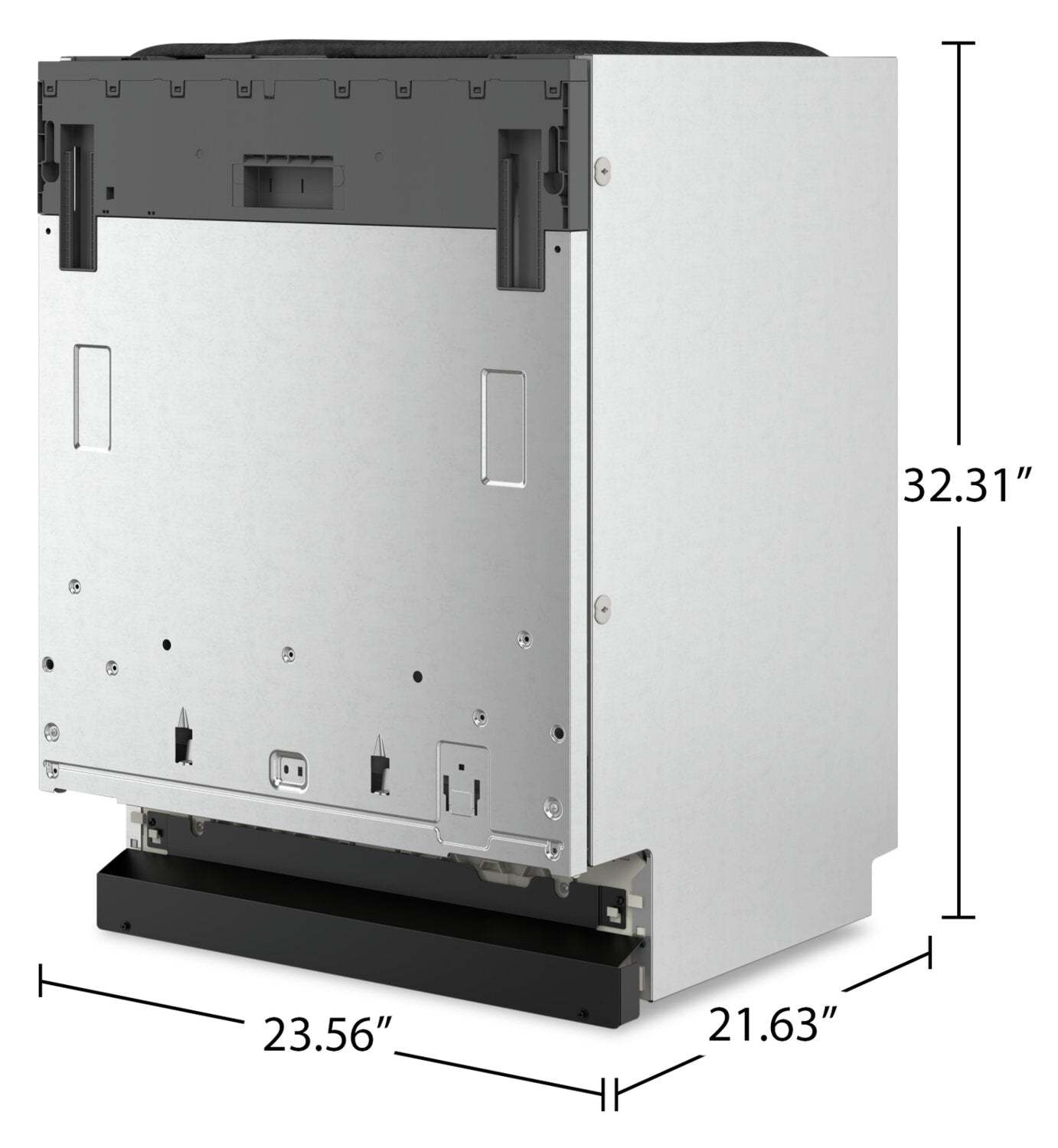 Lave-vaisselle encastré KitchenAid de 24 po et de 44 dBA avec commandes sur le dessus - panneau prêt - KDTF324PPA | Lave-vaisselle encastrable KitchenAid 24 44 dBA à commande supérieure - Prêt pour panneau