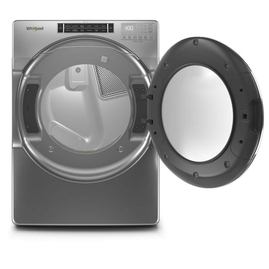 Whirlpool 7,4 pi³ Sécheuse électrique à la vapeur - ombre chrome - superposable - YWED8620HC