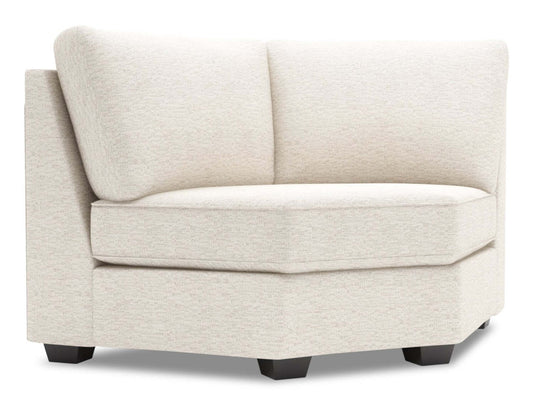Fauteuil courbé en coin Roll de la collection Sofa Lab - Luxury Sand | RO843093