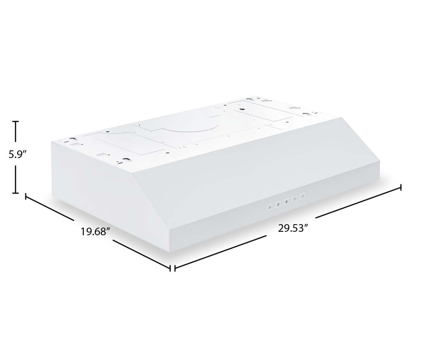 Hotte de cuisine sous l'armoire Broan série 30 GLA2 - GLA2303WW | Hotte de cuisinière sous l'armoire Broan de série GLA2 de 30 po - GLA2303WW | GLA230WW