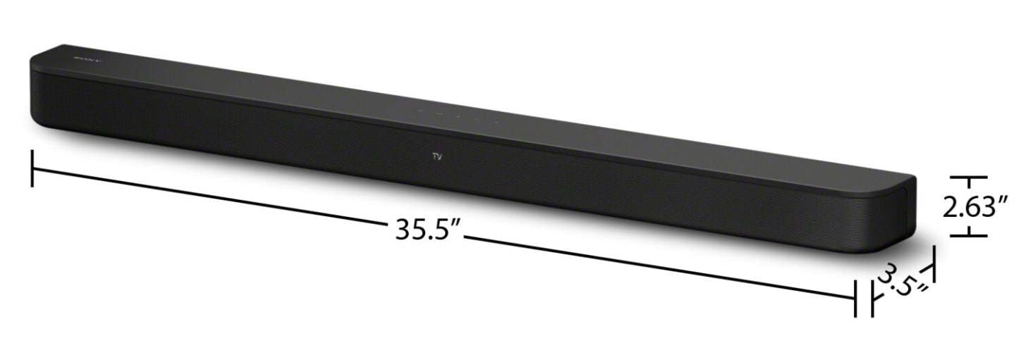 Barre de son SONY S-Force 2.1 canaux 330 W avec caisson de basses sans fil (HTS400) | Barre de son de 330 W à 2.1 canaux SONY S-Force avec caisson d'extrêmes graves sans fil (HTS400)