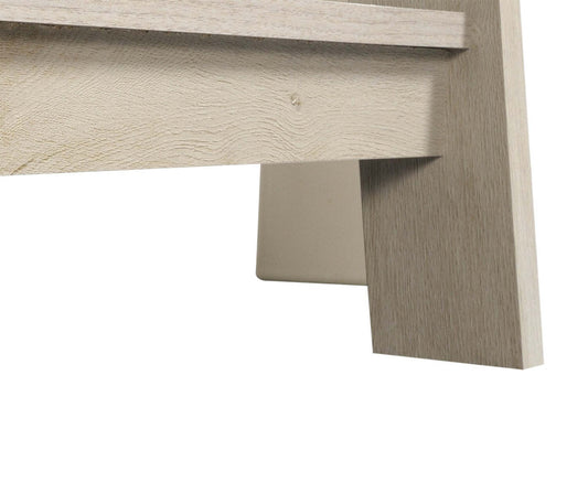 Kyree 23.54 Bibliothèque style échelle à 5 étagères - Chalked Chestnut | Bibliothèque Kyree de 23,54 po de type échelle à 5 tablettes - marron blanc