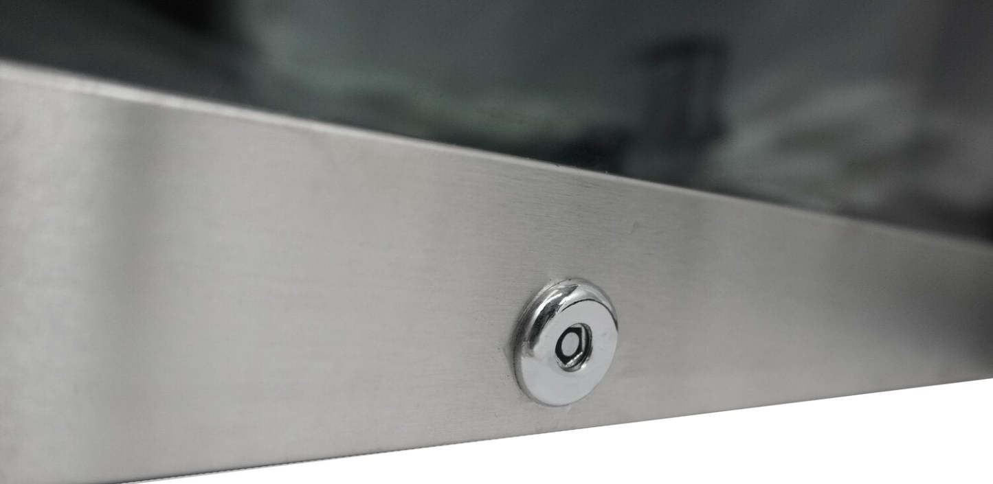 Danby 18,9 4,5 Cu. Fort. Centre de boissons à une porte - Acier inoxydable - DBC045L1SS | Refroidisseur à boissons Danby de 4,5 pi³ et de 18,9 po à 1 porte - acier inoxydable - DBC045L1SS