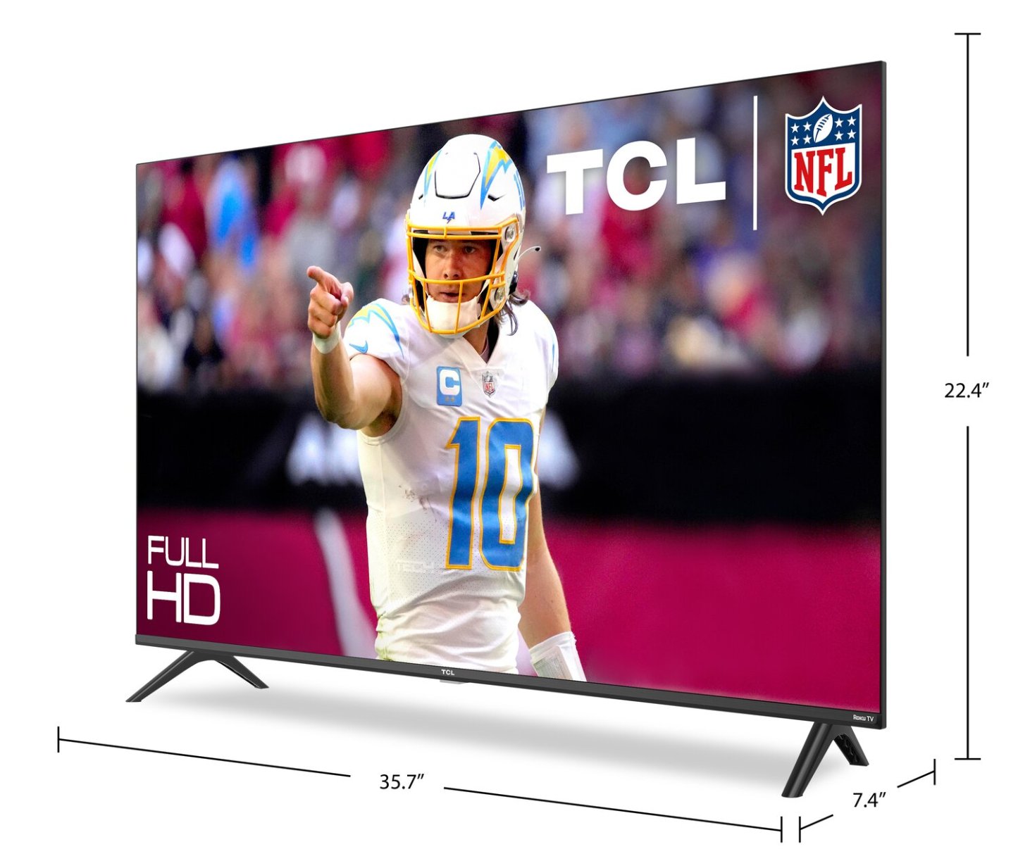 Téléviseur intelligent Roku TCL 40 1080p FHD LED 60 Hz (40S350R-CA) | Téléviseur intelligent LED TCL Full HD 1080p de 40 pouces à 60 Hz avec Roku (40S350R-CA)