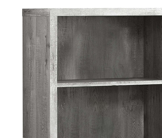 Bibliothèque 4 étagères Slade 23.75 - Gris|Bibliothèque Slade de 23,75 po à 4 tablettes - grise