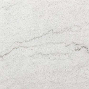 Table de canapé moderne en marbre Webber 48 - Blanc | Table de salon moderne Webber de 48 po en marbre - blanche