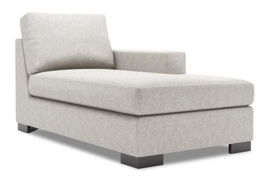 Sofa Lab Track RAF Chaise - Luxe Argent | Fauteuil long gauche Track de la collection Sofa Lab - Luxe Argent | TR282793