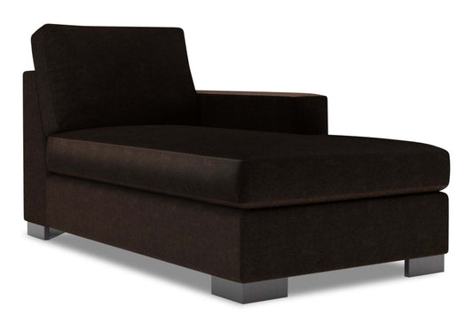 Sofa Lab Track RAF Chaise - Chocolat de luxe | Fauteuil long gauche Track de la collection Sofa Lab - Chocolat de luxe | TR283293