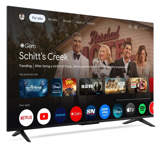 Téléviseur intelligent Google TCL 50 S45K 4K UHD | Téléviseur intelligent TCL S45K UHD 4K de 50 po avec Google TVMC