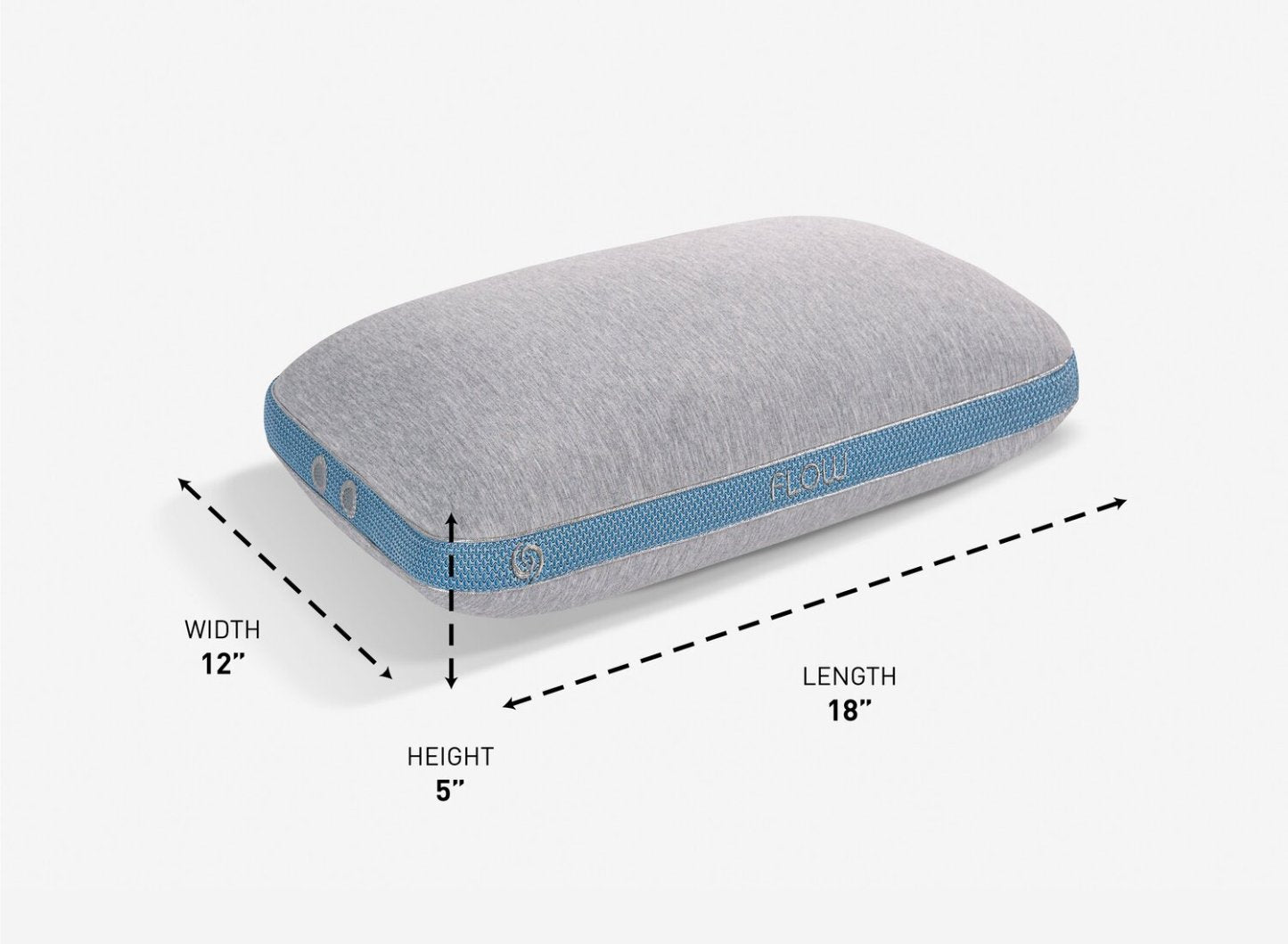 BEDGEAR Oreiller de voyage Flow Performance | Oreiller de voyage Flow Performance de BEDGEAR