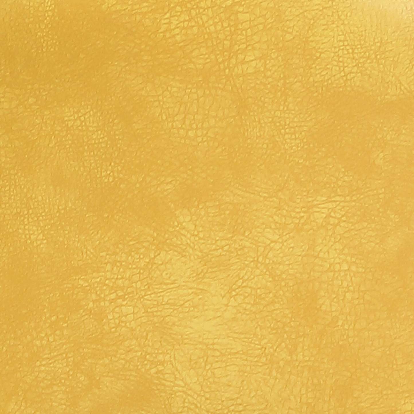 Chaise de salle à manger Bay de Kort & Co. en tissu de cuir végétalien et en métal - moutarde