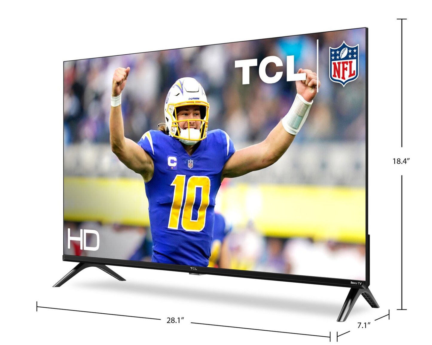 Téléviseur intelligent Roku TCL 32 720p HD LED 60 Hz (32S250R-CA) | Téléviseur intelligent LED TCL HD 720p de 32 pouces à 60 Hz avec Roku (32S250R-CA)
