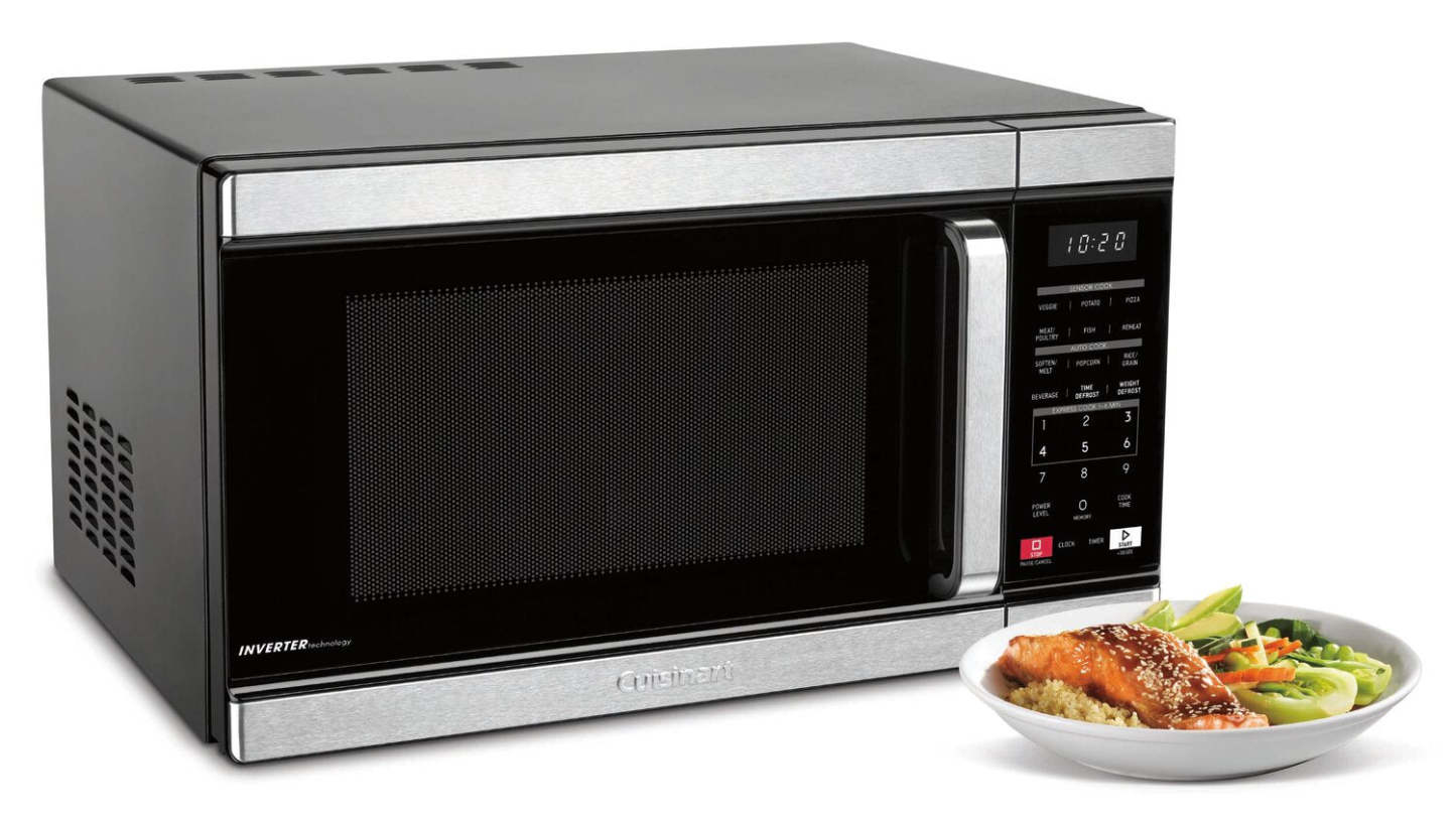 Cuisinart 1,1 Cu. Fort. Micro-ondes de comptoir de 1 000 W - CMW-110C | Quatre à micro-ondes de comptoir Cuisinart de 1,1 pi3 avec une puissance de 1 000 W - CMW-110C | CMW110CM