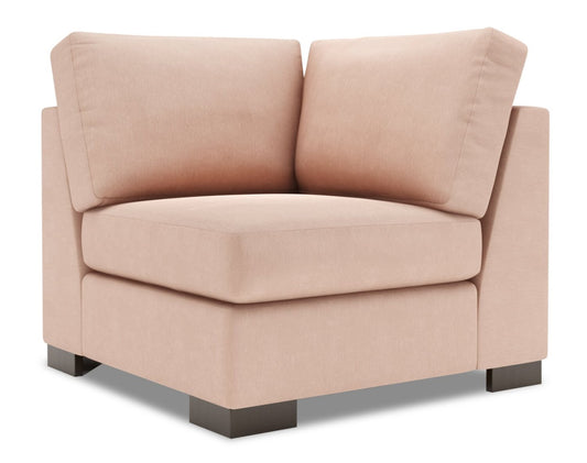 Sofa Lab Track Square Wedge - Pax Rose | Fauteuil carré en coin Track de la collection Sofa Lab - Pax Rose | TR883249