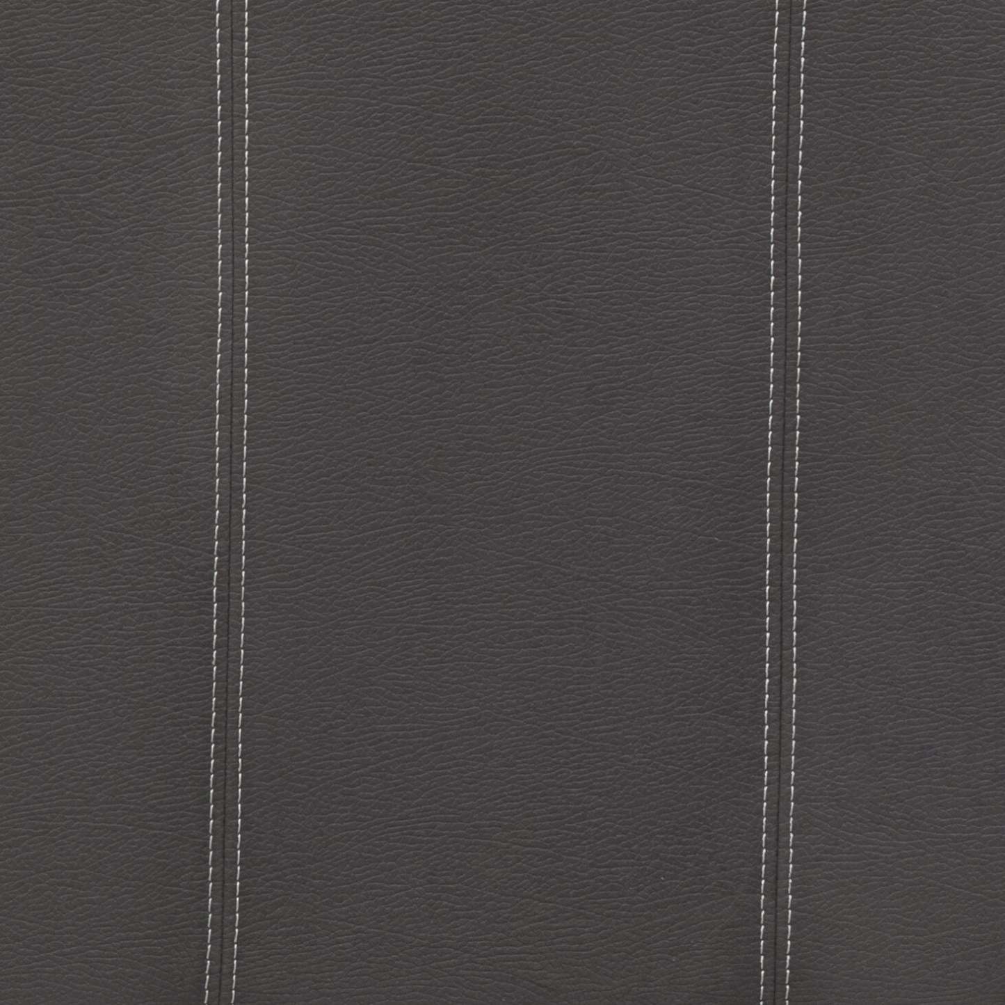 Canapé-lit sectionnel Drake 3 pièces en tissu imitation suède orienté vers la droite avec repose-pieds de rangement - Gris ciment | Canapé-lit sectionnel droit Drake 3 pièces en tissu de suédine avec pouf de rangement - gris ciment