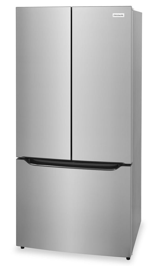 Réfrigérateur Frigidaire de 20 pi3 et de 33 po à portes françaises de comptoir de profondeur - FRFG2033AV | Frigidaire 33 20 Cu. Fort. Réfrigérateur à portes françaises à profondeur de comptoir - FRFG2033AV