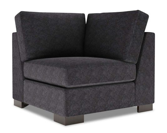 Sofa Lab Track Square Wedge - Luxury Charcoal | Fauteuil carré en coin Track de la collection Sofa Lab - Luxury Charcoal | TR882993