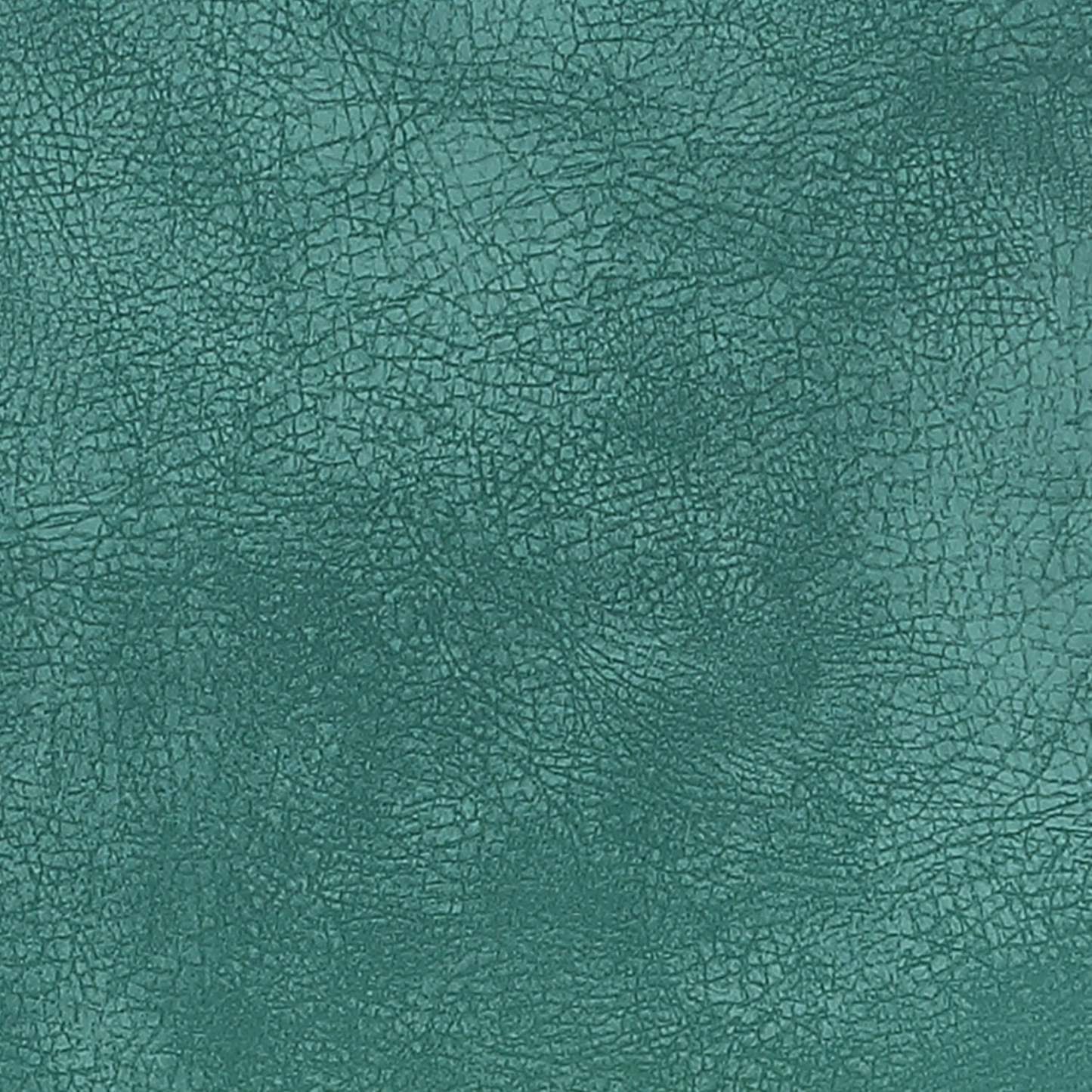 Chaise de salle à manger Bay de Kort & Co. en tissu de cuir végétalien et en métal - turquoise