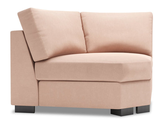 Sofa Lab Track Coin Incurvé - Pax Rose | Fauteuil courbé en coin Track de la collection Sofa Lab - Pax Rose | TR843249