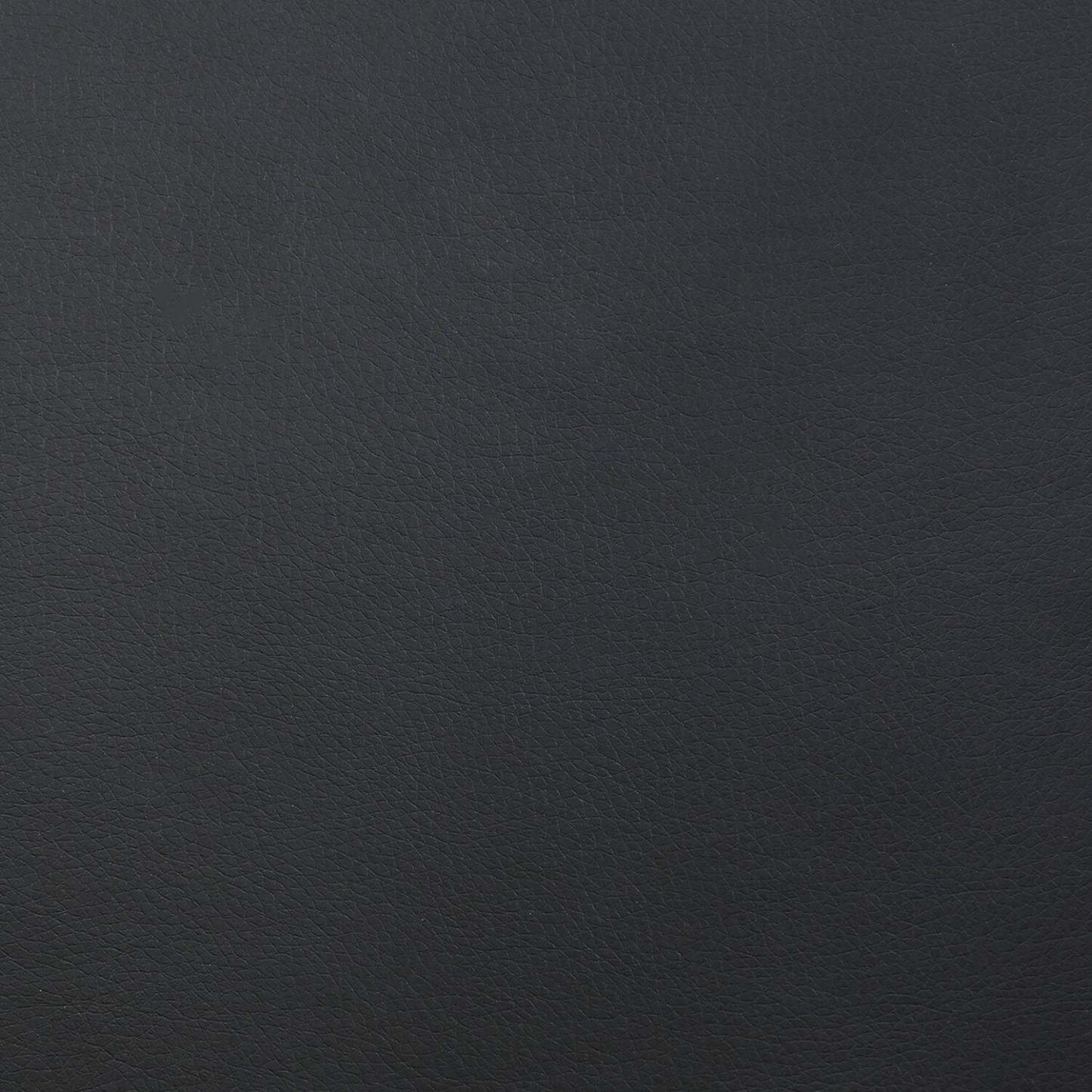 Chaise de salle à manger Cole avec tissu en cuir végétalien, métal - Noir | Chaise de salle à manger Cole en tissu de cuir végétalien et en métal - noire