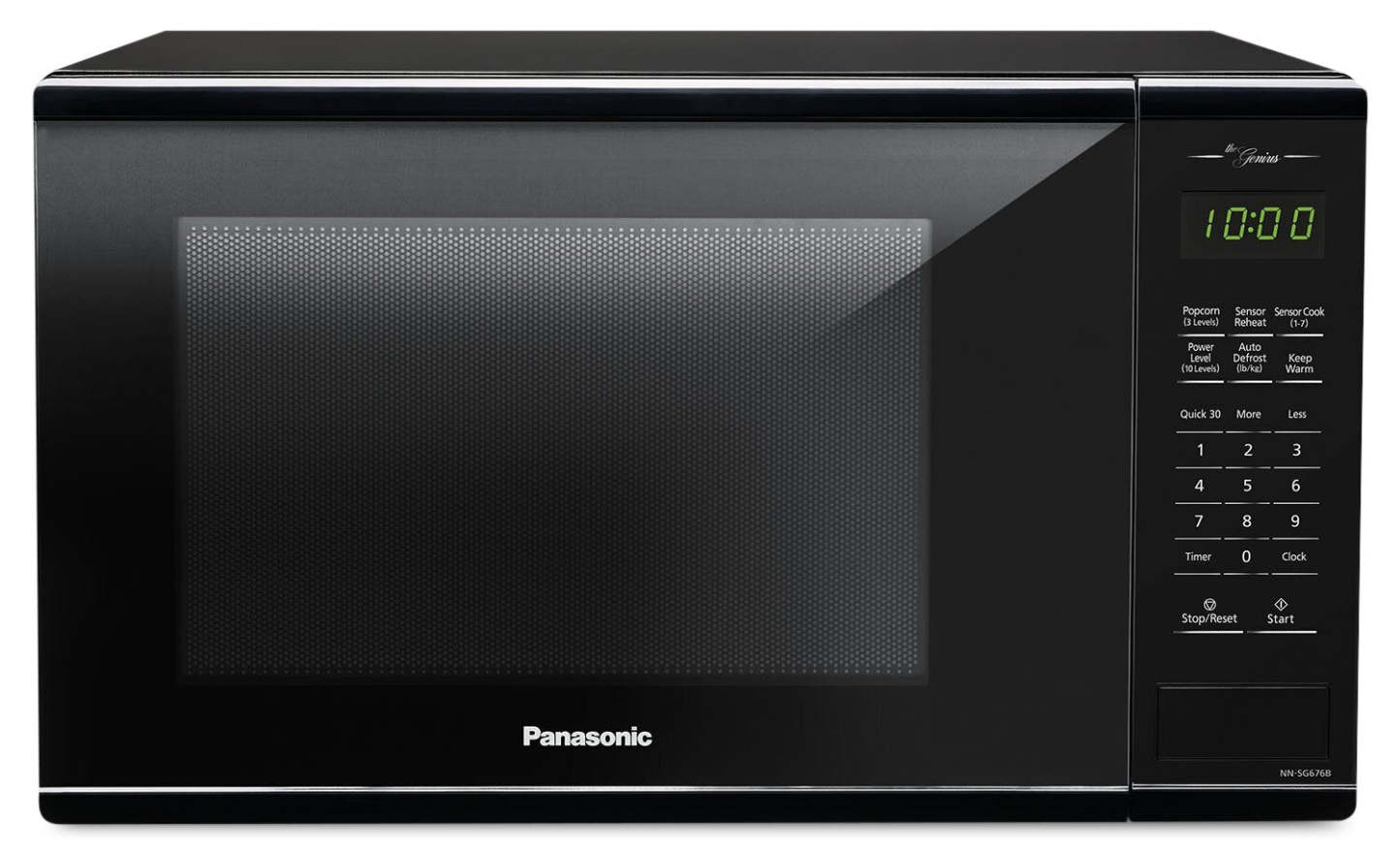 Panasonic Genius® 1,3 Cu. Fort. Micro-ondes de comptoir - NNSG676BC | Four à micro-ondes de comptoir Panasonic de 1,3 pi3 - NNSG676BC | NNSG676C