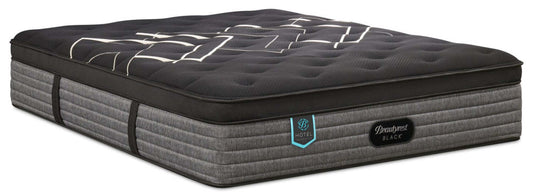Matelas semi-ferme à Euro-plateau Presidential Suite de série Hotel de Beautyrest BlackMD pour grand lit