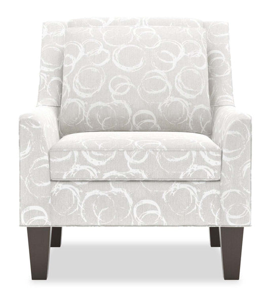 Fauteuil d'appoint club Sofa Lab personnalisable en tissu 29 po avec pattes en bois - Mist multicolore | Fabriqué au Canada Sofa Lab Fauteuil d'appoint personnalisable en tissu Club 29 avec pieds en bois - Brume multicolore | CLUB1164