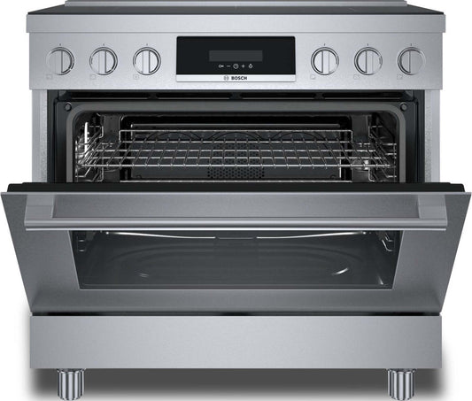 Cuisinière électrique à induction Bosch de série 800 de 3,7 pi3 - HIS8655C | SON8655C