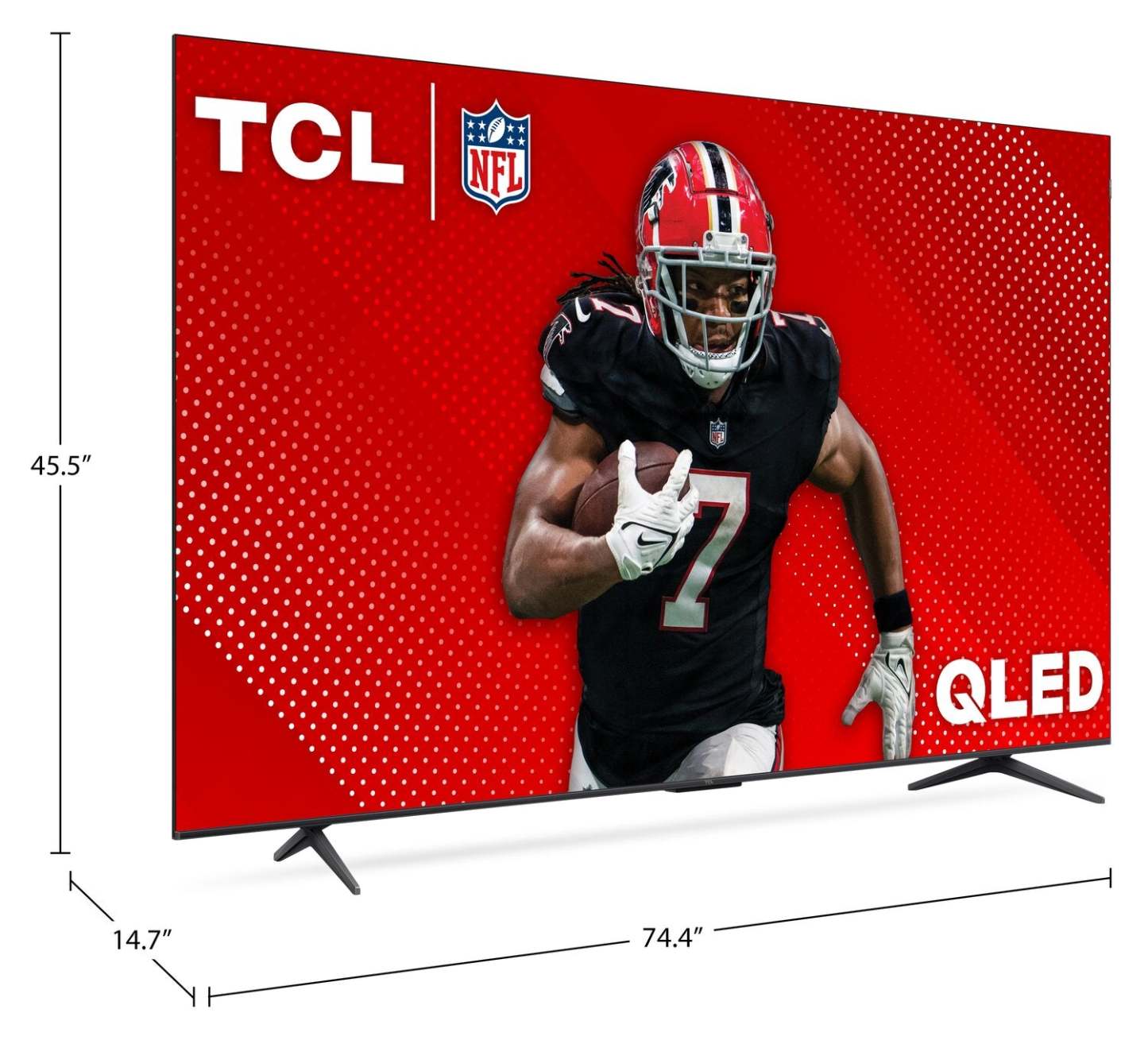 TCL 85 QLED Pro 4K UHD HDR Pro+ 120Hz Google Smart TV (85Q651G-CA) | Téléviseur intelligent QLED Pro de TCL UHD 4K de 85 po à 120 Hz avec HDR Pro+ et Google TVMC (85Q651G-CA)