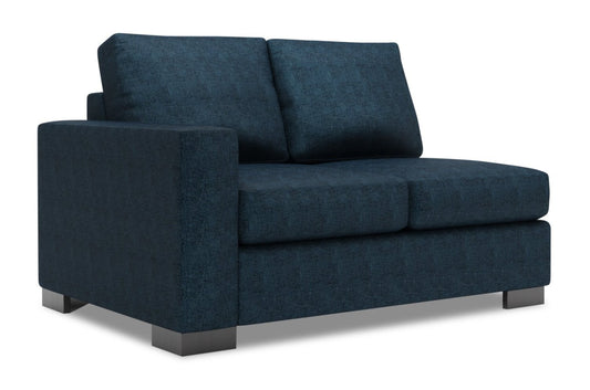 Sofa Lab Track LAF Loveseat - Luxury Indigo | Causeuse de gauche Track de la collection Sofa Lab - Luxury Indigo | TR233193