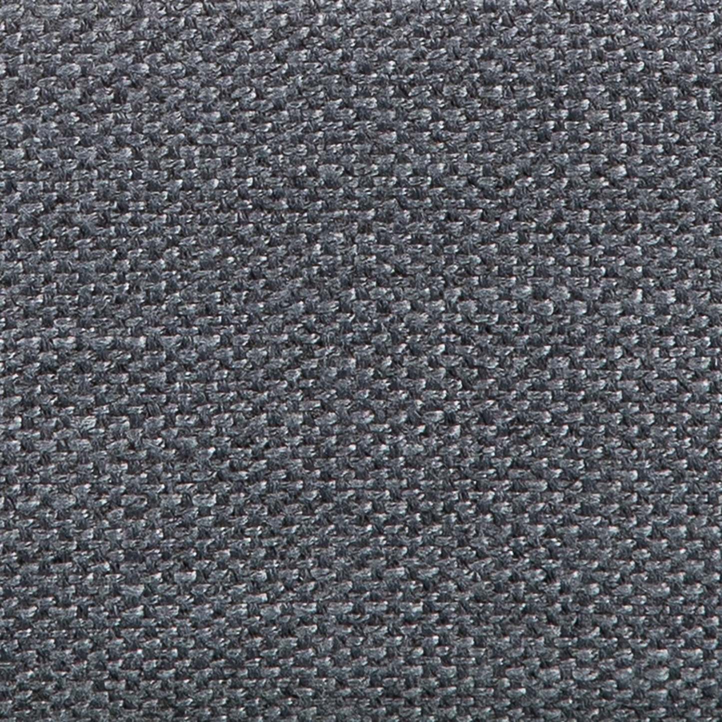 Chaise d'appoint en tissu d'apparence lin avec base en bois Adel 28,5 - Gris foncé | Fauteuil d'appoint Adel de 28,5 po en tissu d'apparence lin avec base en bois - gris foncé