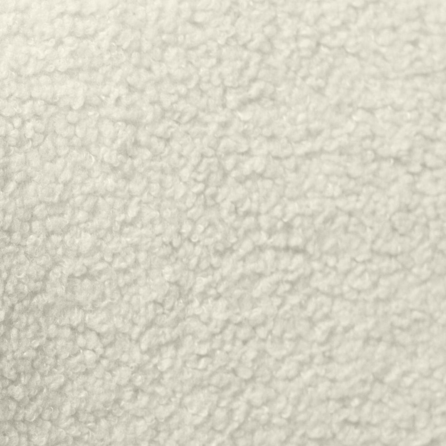 Chaise d'appoint pivotante courbée en tissu chenille bouclé Ivie 28,7 - Blanc | Fauteuil d'appoint pivotant courbé Ivie de 28,7 po en tissu chenille bouclé - blanc