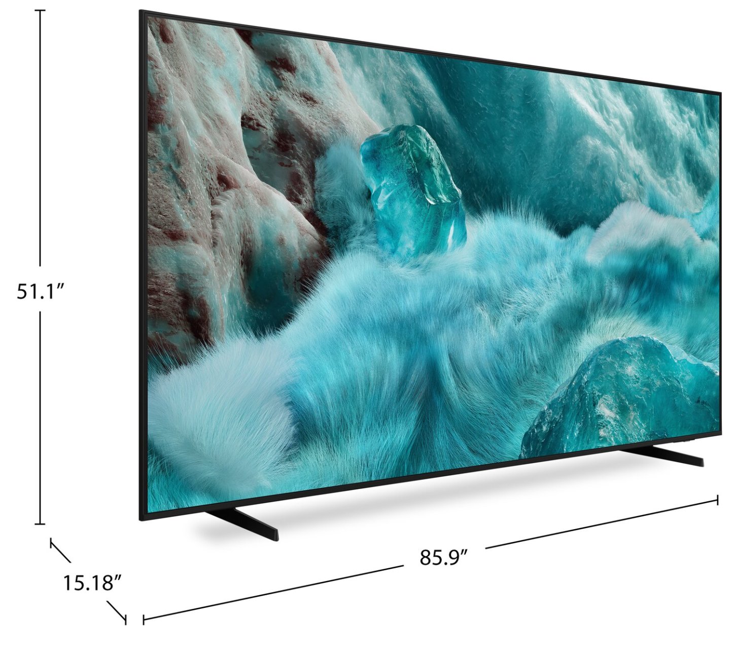 SAMSUNG 98 Q7F QLED 4K UHD Vision AI Smart Tizen OS TV (QN98Q7FAAFXZC) - Modèle 2025 | Téléviseur intelligent QLED SAMSUNG Q7F UHD 4K de 98 po avec Vision AI et système d'exploitation Tizen (QN98Q7FAAFXZC) - modèle 2025