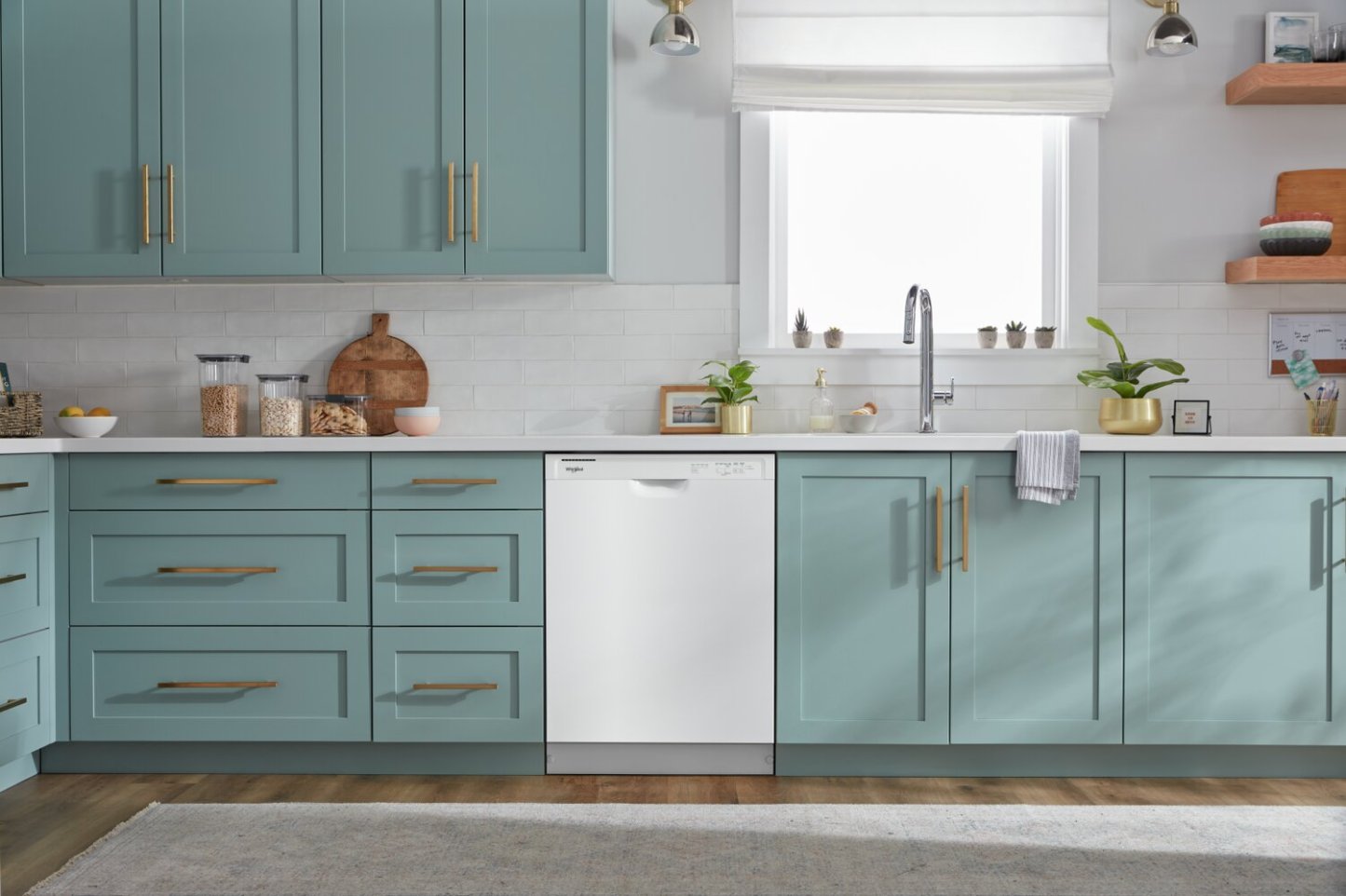 Lave-vaisselle Whirlpool 24 57 dBA à commande frontale encastrable - Blanc - WDF341PAPW | Lave-vaisselle encastré Whirlpool de 24 po et de 57 dBA avec commandes à l'avant - blanc - WDF341PAP…