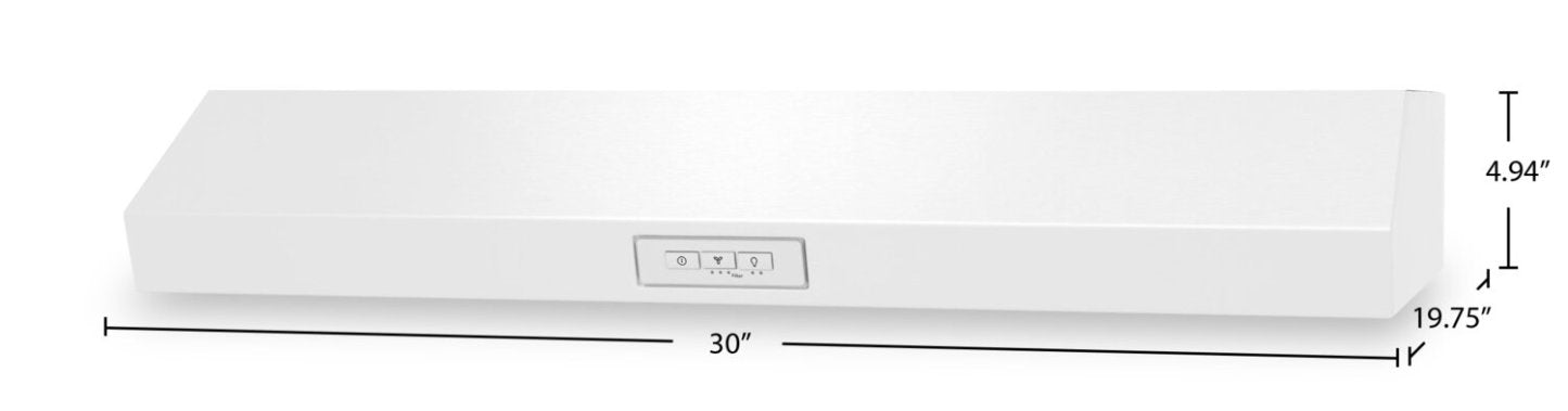 Hotte de cuisine sous l'armoire Frigidaire 30 - FCVW3052AW | Hotte de cuisinière sous l'armoire Frigidaire de 30 po - FCVW3052AW | FCVW305W