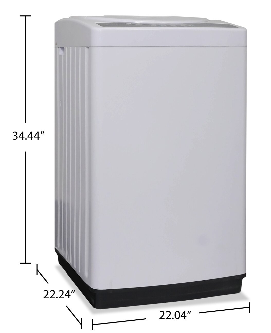 Danby 22 1,8 Cu. Fort. Laveuse à chargement par le haut - Blanc - DWM065A1WDB-6 | Laveuse Danby à chargement par le haut de 1,8 pi³ et de 22 po - blanche - DWM065A1WDB-6