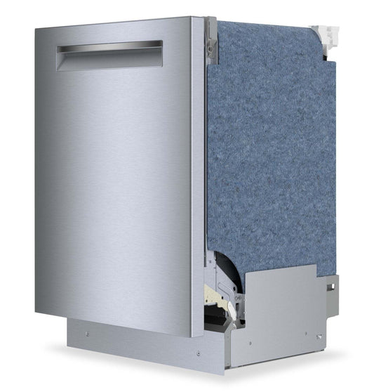 Bosch 500 Series 24'' 44 dBA Built-In Dishwasher - Anti-Fingerprint Brushed Steel - SHP65CC5UC | Lave-vaisselle encastré Bosch de série 500 de 24 po de 44 dBA - acier brossé résistant aux traces de doigts - SHP65CC5UC