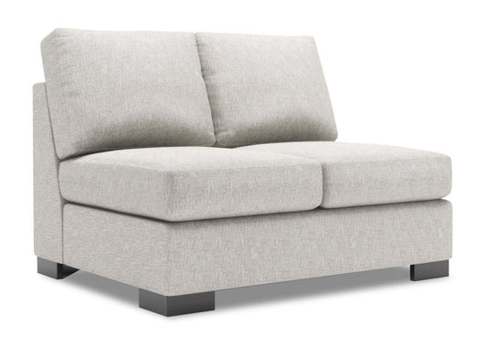 Sofa Lab Track Causeuse sans accoudoirs - Luxe Argent | Causeuse sans accoudoirs Track de la collection Sofa Lab - Luxe Argent | TR252793