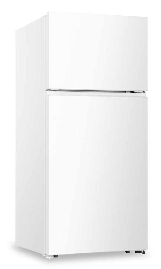 Réfrigérateur Hisense de 30 18 pi³ à congélateur supérieur - blanc - RT18A2FWD | Hisense 30 18 Cu. Fort. Réfrigérateur à congélateur supérieur - Blanc - RT18A2FWD