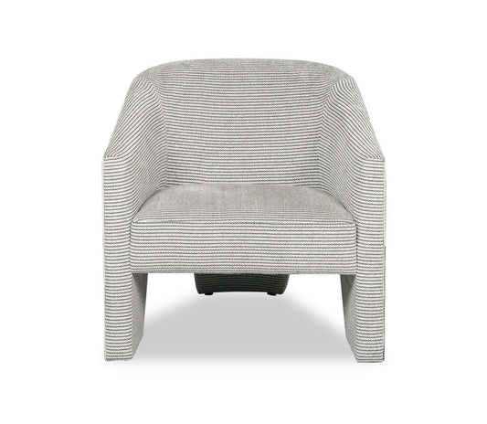 Fauteuil d'appoint en tissu chenille Adria 31 - Encre multicolore | Fauteuil d'appoint Adria de 31 po en tissu de chenille - encre multicolore