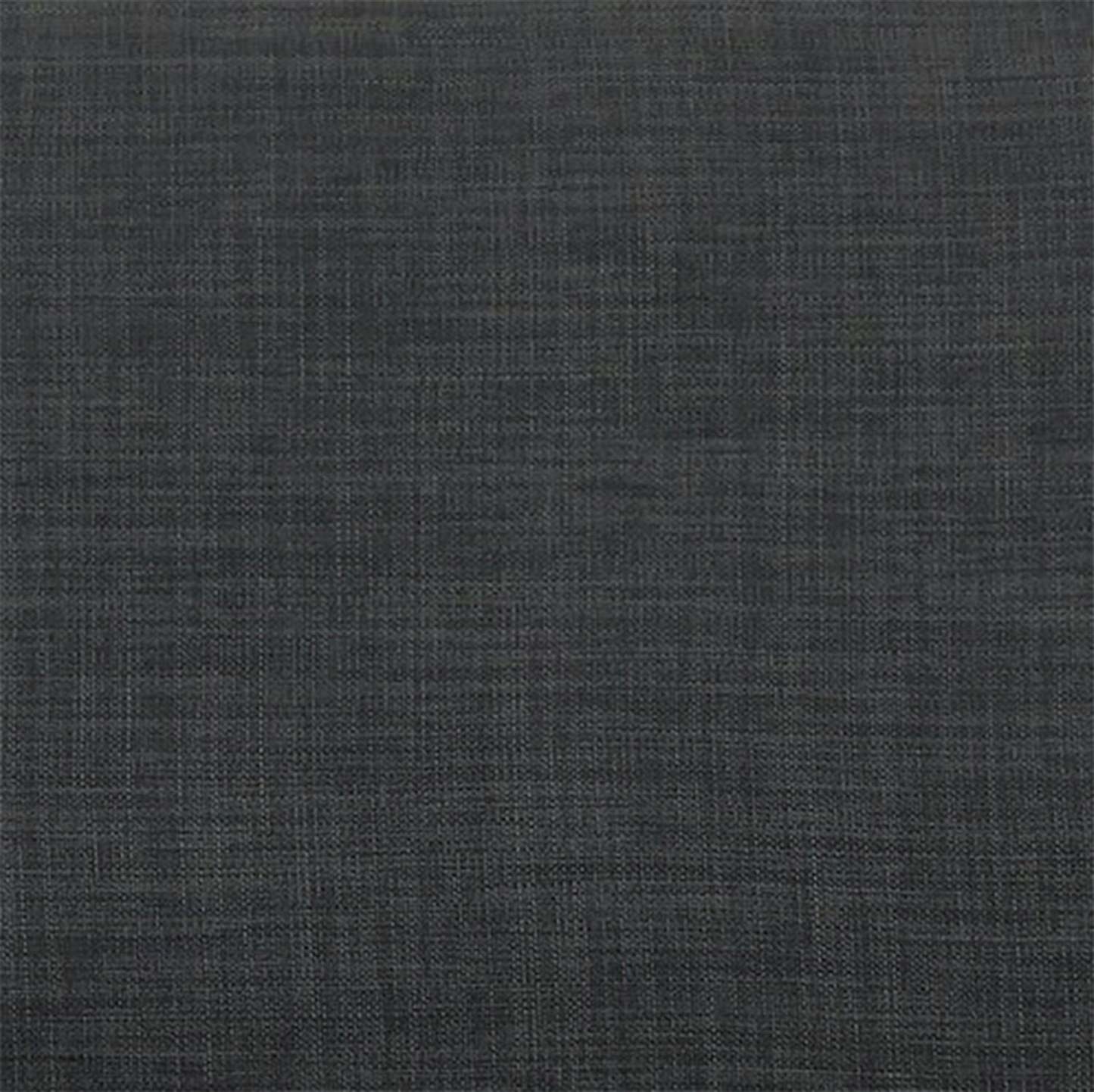 Made in Canada Sawyer 35 Linen-Look Fabric Chair with Reversible Cushions and Track Arms - Charcoal Grey | Fauteuil Sawyer de 35 po fabriqué au Canada en tissu d’apparence lin avec coussins réversibles et accoudoirs rectilignes - gris anthracite